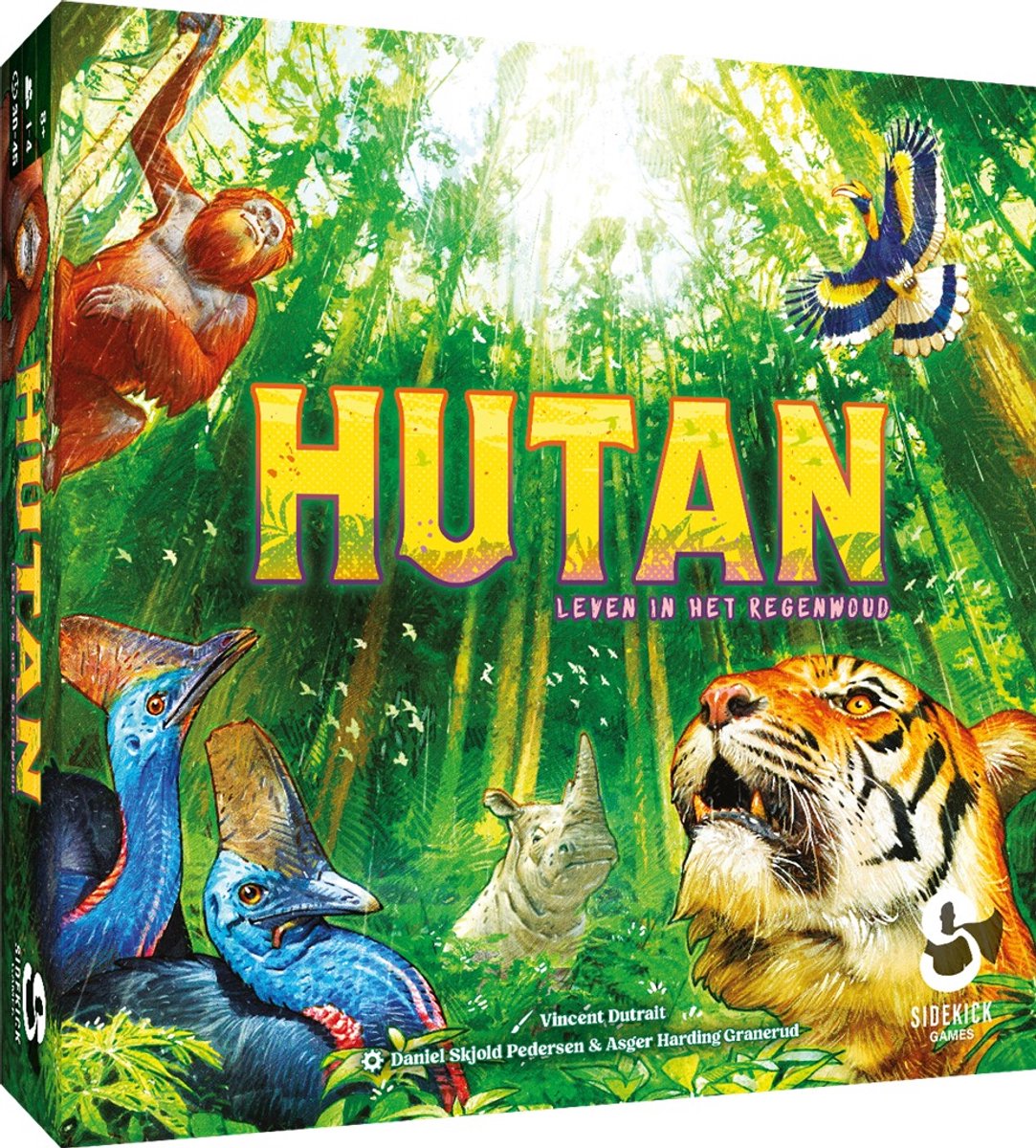 Asmodee sidekick games hutan - Jeu de société familial pour 1 à 4 joueurs - à partir de 8 ans