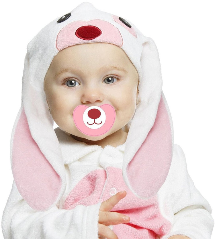 Mon autre bébé lapin - rose - taille 6-12 mois