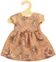 Dolls Glitter Robe Rose Rose Gold, 35-45 cm
