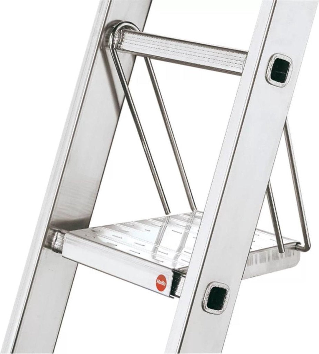 Plate-forme échelle suspendue Hailo en acier 9950-001