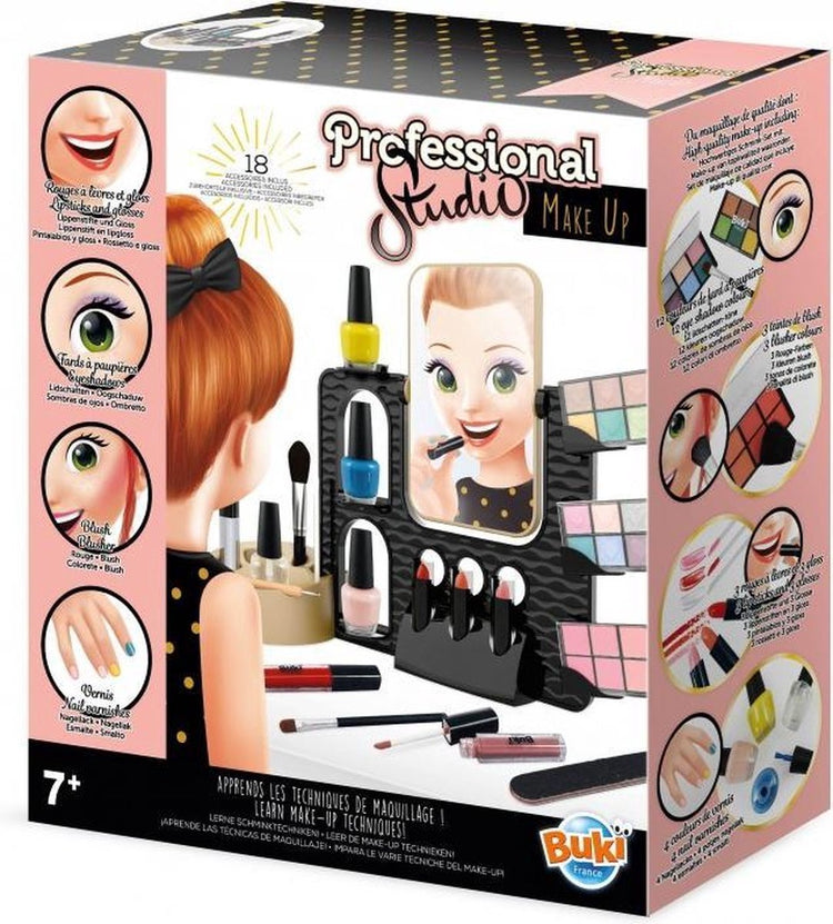 Buki france buki - studio de maquillage - jouets de maquillage pour enfants - set de maquillage jouet