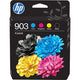 Pack de cartouches d'encre hp 903 noir cyan magenta jaune