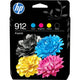 Pack de cartouches d'encre hp 912 noir cyan magenta jaune