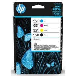 Pack de cartouches d'encre hp 950 1 noir cyan magenta jaune