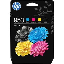 Pack de cartouches d'encre hp 953 noir cyan magenta jaune