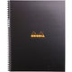 Carnet rhodia 191310c perforé noir