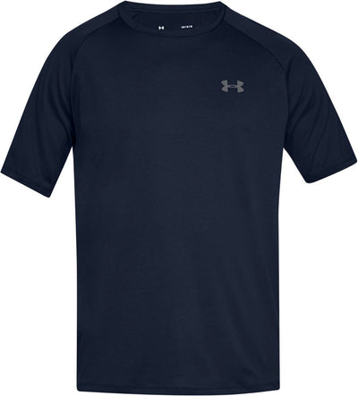 Under armour ua tech 2.0 ss tee-blu chemise de sport homme - academy - graphite
