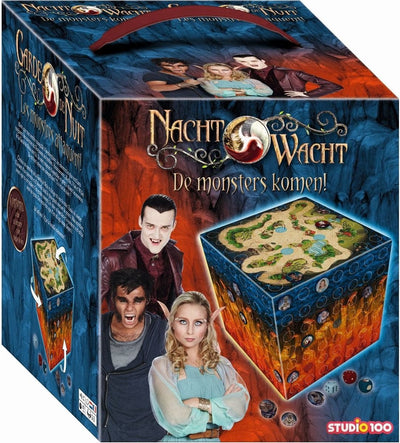 Jeu de société Night Watch - les monstres arrivent - plateau en forme de cube