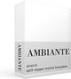 Ambiante split topper molton 200 x 200 210 cm profondeur de poche : 25 cm fendu 85 cm