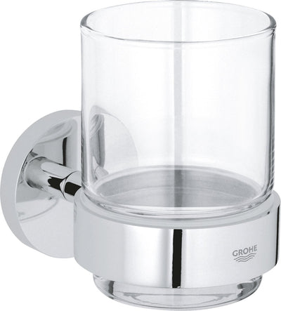 Grohe start verre avec support - chrome