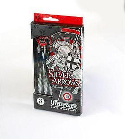 Flèches argent Harrows 18gr