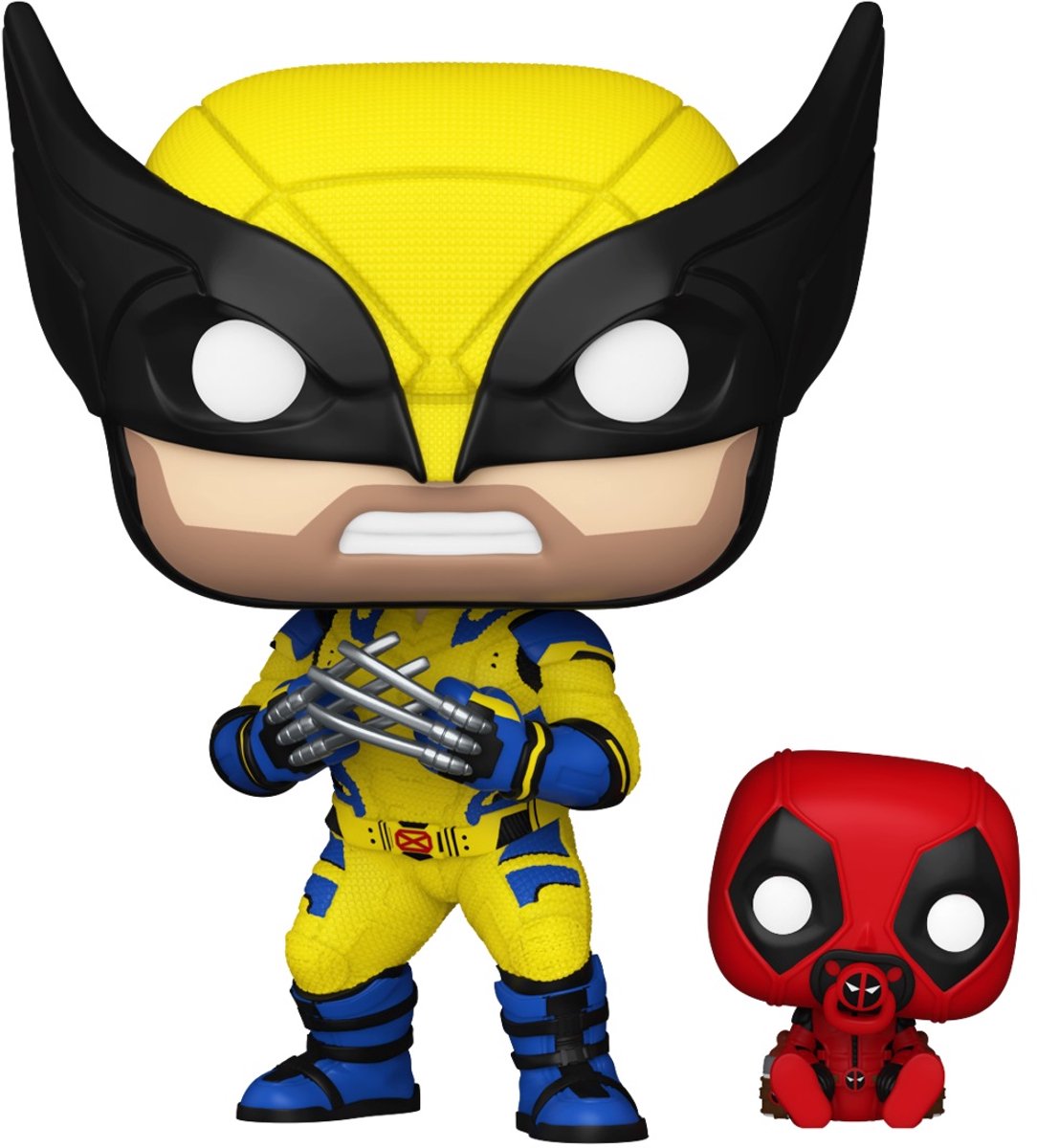 Funko Deadpool 3 pop! copain! figurine en vinyle Wolverine avec piscine pour bébé