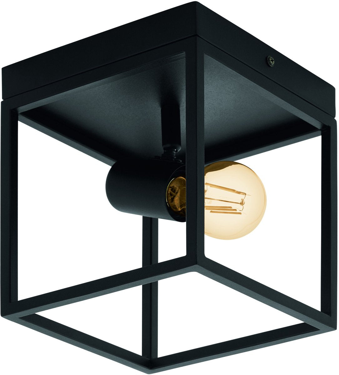 Plafonnier Eglo Silentina - e27 - 18 cm - noir