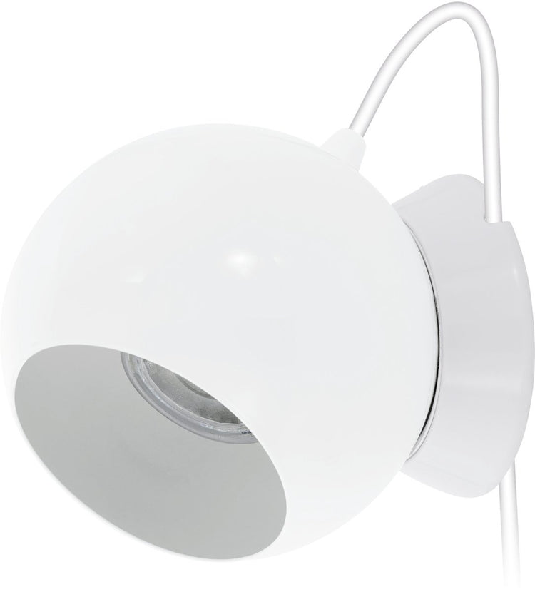 Eglo petto 1 - lampe de table - 1 lumière - ø105mm. - blanc
