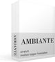 Ambiante topper molton 200 x 200 210 cm profondeur de poche : 25 cm