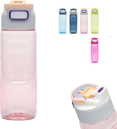 Gourde Kambukka Elton 750 ml - pastels arc-en-ciel avec couvercle 3 en 1 et nettoyage facile
