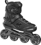 Roces – icon 80 – rollers en ligne – adultes – noirs – patin de fitness polyvalent – taille 47