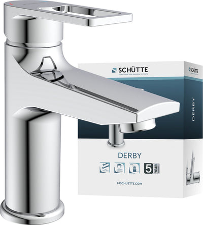 Robinet de lavabo Schütte Derby - Mitigeur - Chrome