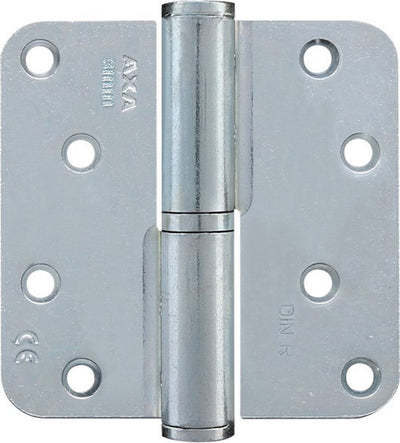 Axa charnière à bille galvanisée droite 89x89 ronde h 12032523e