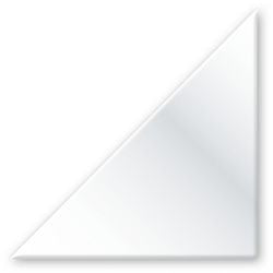 Couvertures triangulaires herma 1413 a4 transparentes