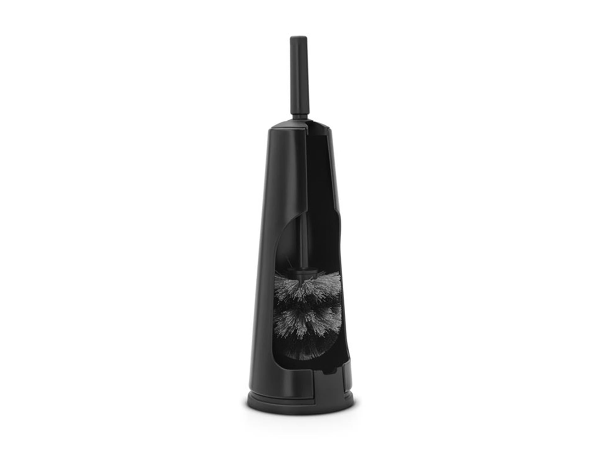 Brabantia Brosse de toilette avec support Matt Black