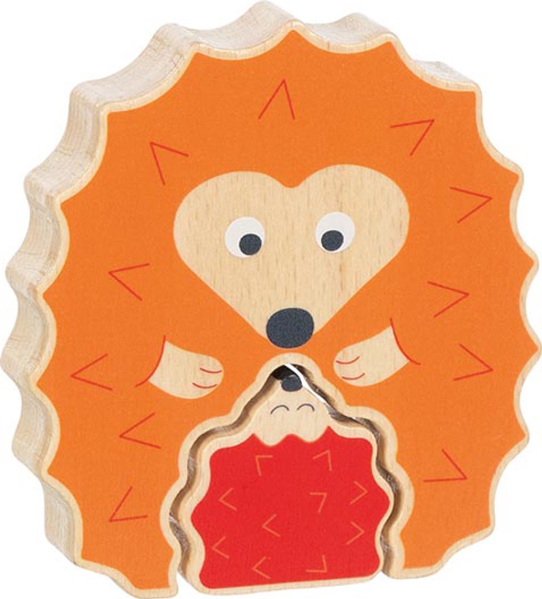 Goki Wooden Puzzle debout Egelt, 2e.