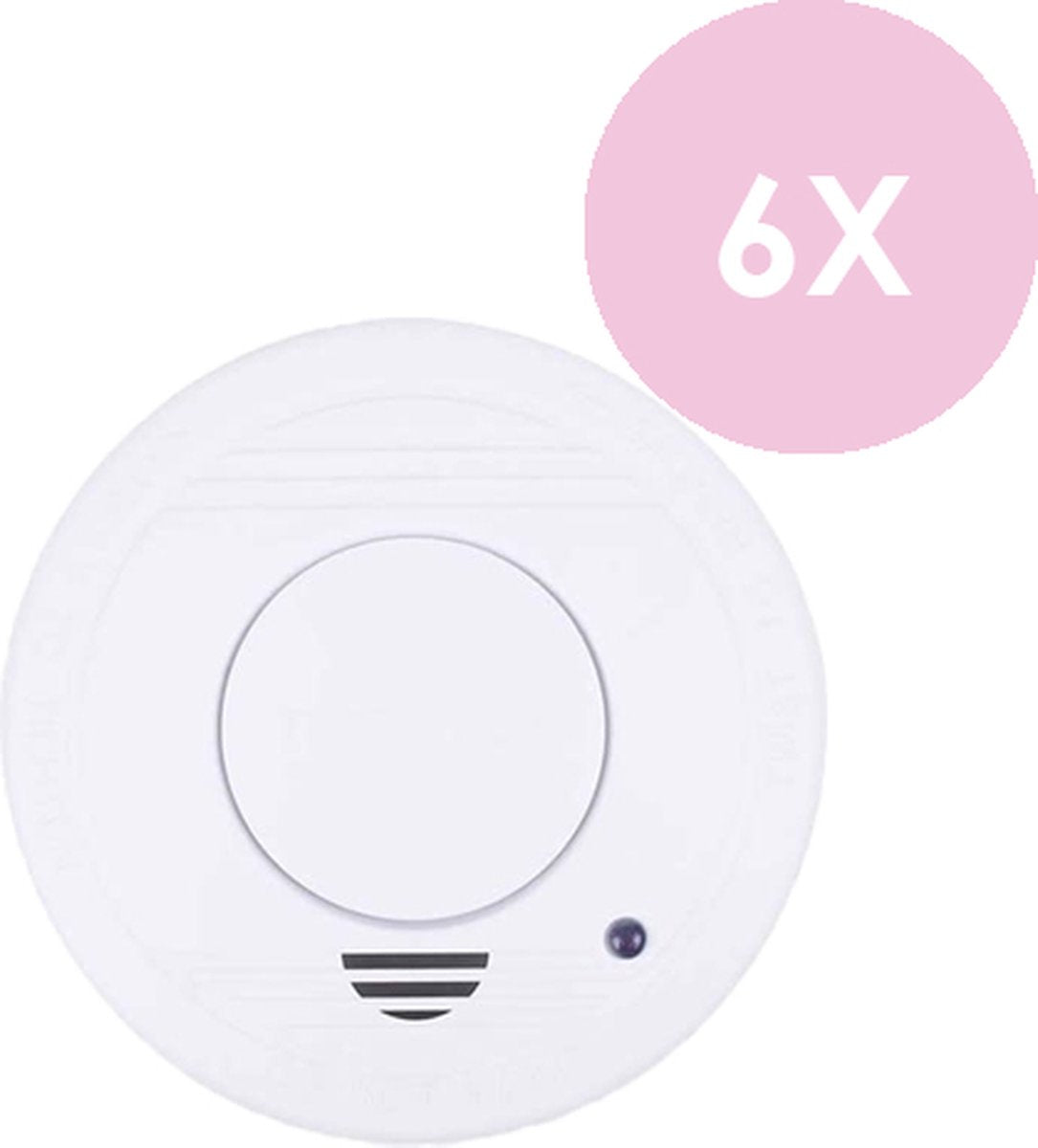 Détecteur de fumée Smartwares Europe - 85dB - 6 pièces
