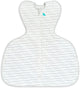 Love to dream ™ gigoteuse pour bébé swaddle up™ - emmaillotage - pantalon écartable dysplasie de la hanche bébé 3-6 mois - 6-8,5 kg - toutes saisons - blanc