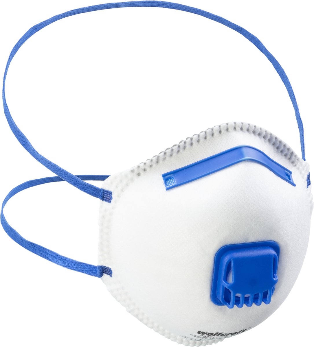 Masques anti-poussière préformés Wolfcraft | avec vanne | ffp2 | 15 pièces - 4948000