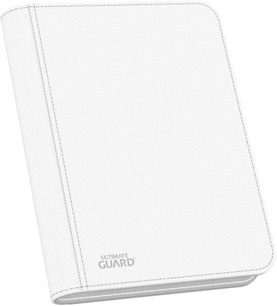 Ultimate guard zipfolio 160 8 poches xenoskin - blanc