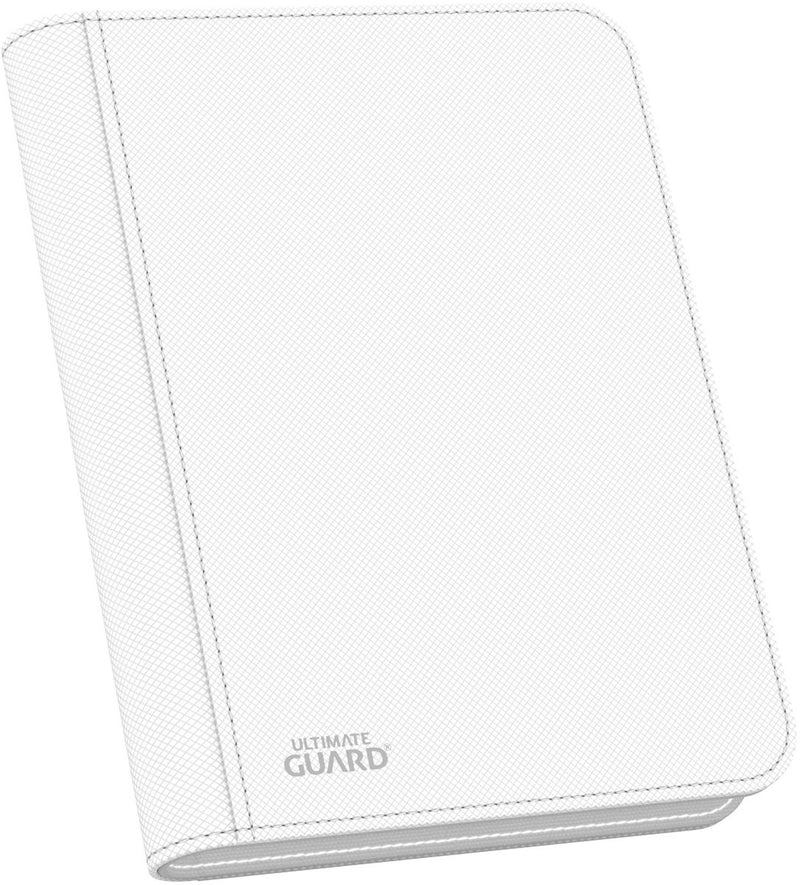 Ultimate guard zipfolio 160 8 poches xenoskin - blanc