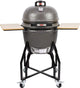 Grill guru kamado barbecue original moyen complet ø40cm ø15.75inch - complet - gris