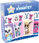 Tactic Lumo Stars Quartet – Jeu de cartes – Jeu pour enfants – À partir de 4 ans – 2-4 joueurs