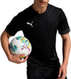 Puma teamgoal matchday jersey maillot de sport pour hommes - noir-blanc-gris foncé plat