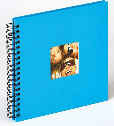 Walther sa-108-u fun - album à spirales - taille 26 x 25 cm - bleu océan