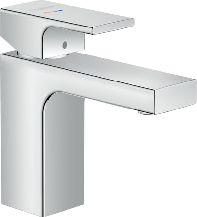 Forme vernis Hansgrohe - mitigeur de lavabo - commande monocommande - avec garniture de vidage - taille 100 mm - chrome