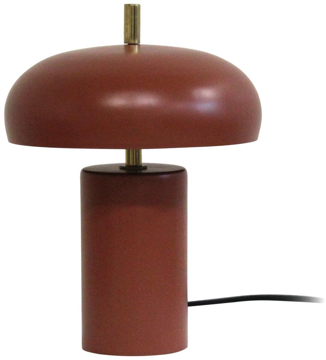 Lampe de table Leitmotiv joya - ocre rouge - 18x18x24cm - scandinave