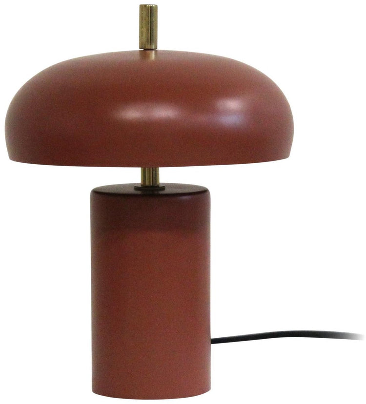Lampe de table Leitmotiv joya - ocre rouge - 18x18x24cm - scandinave