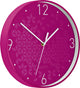 Leitz wow horloge murale silencieuse moderne - rose