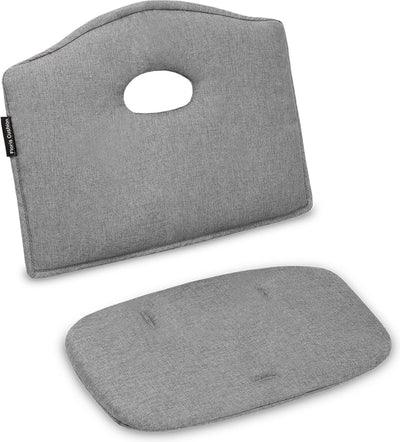 Lionelo Floris – chaise haute + coussin confort – bois de bouleau – réglage sur 4 niveaux – jusqu'à 40 kg – avec coussin super doux et doux pour la peau – fermeture velcro – lavable en machine – design moderne – découpes pour ceinture de sécurité