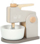 Petit pied - joueur de mixage en bois ensemble gris savoureux