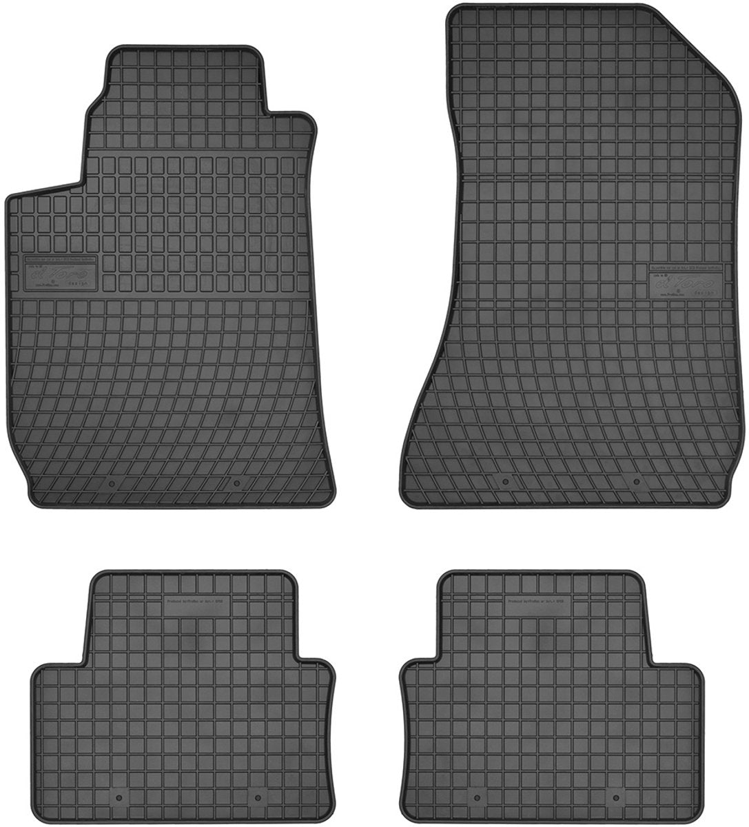 Tapis en caoutchouc Frogum Alfa Romeo 159 2005-2011 -