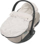 Chancelière Jollein pour poussette siège auto - gaufré - coton - 42x82cm - sable
