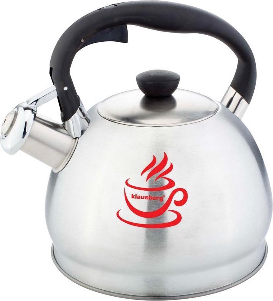 Klausberg 7044 - bouilloire sifflante - 1,8 litre - lumière magique