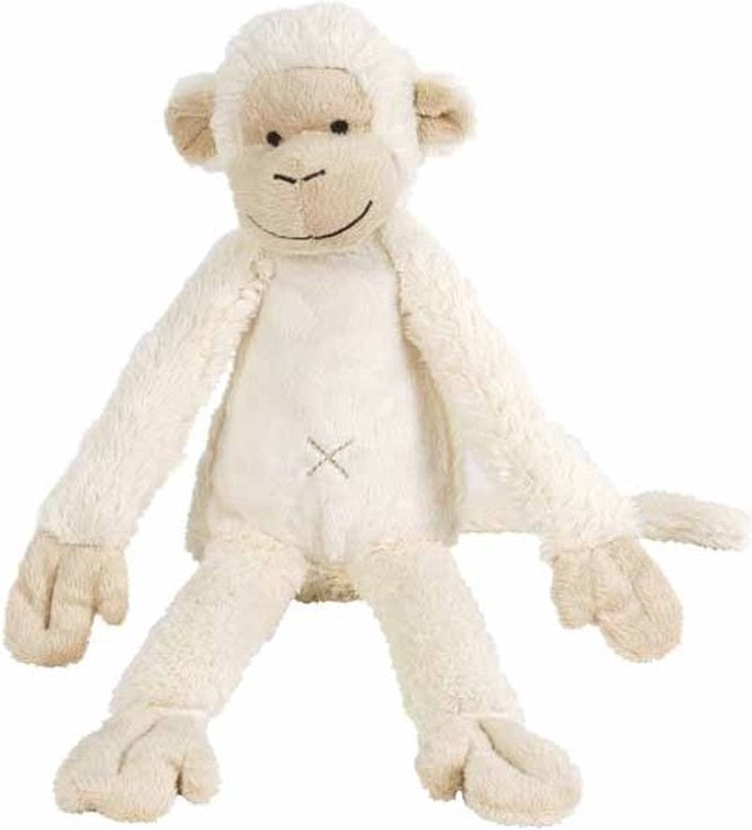 Happy horse singe mickey peluche 43cm - blanc - peluche bébé