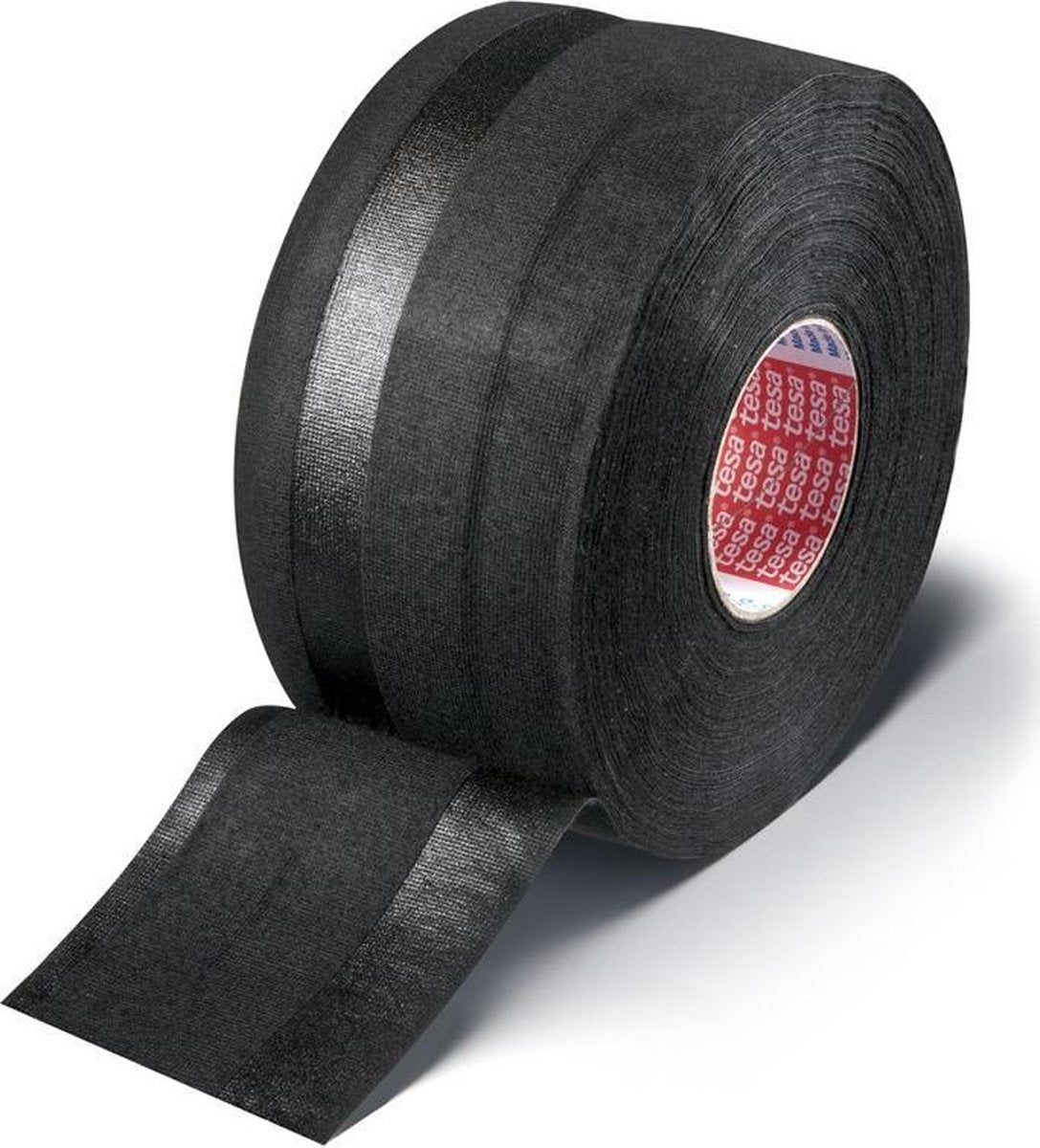 Ruban pour faisceau de câbles Tesa 51608 - non-tissé PET - noir - 19 mm x 15 m