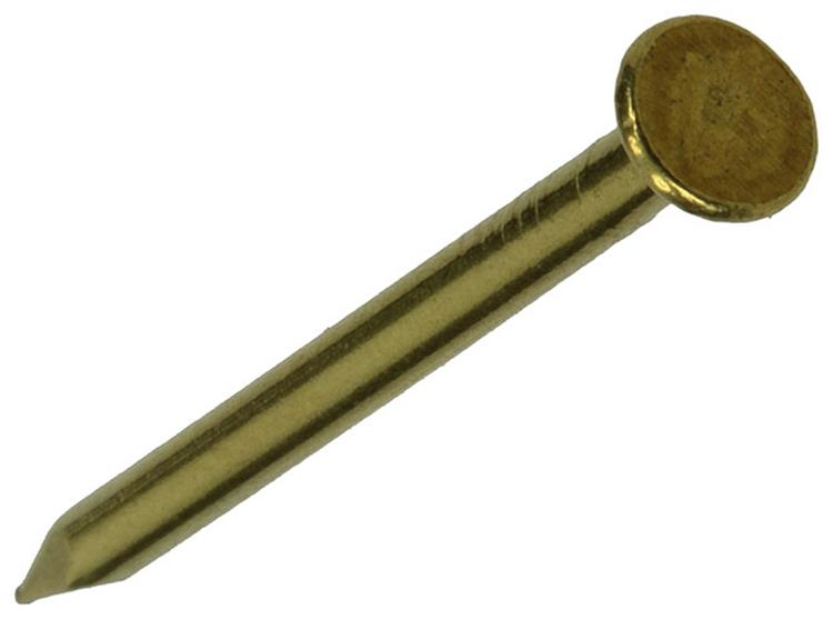 Mack 1017165 - clou tête plate laiton 20 gr2.0 x 30 mm | 10 pièces