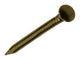 Mack 1017168 - clou tête convexe laiton 20 gr 1,2 x 20 mm | 10 pièces