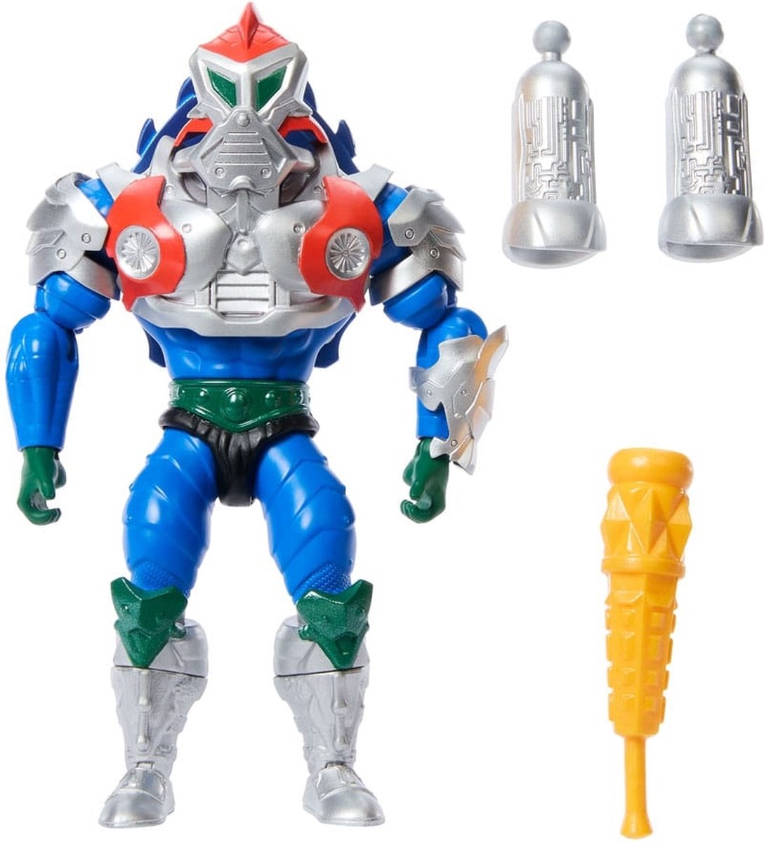 Mattel Motu x TMNT : figurine articulée Tortues de Grayskull figurine articulée 14 cm