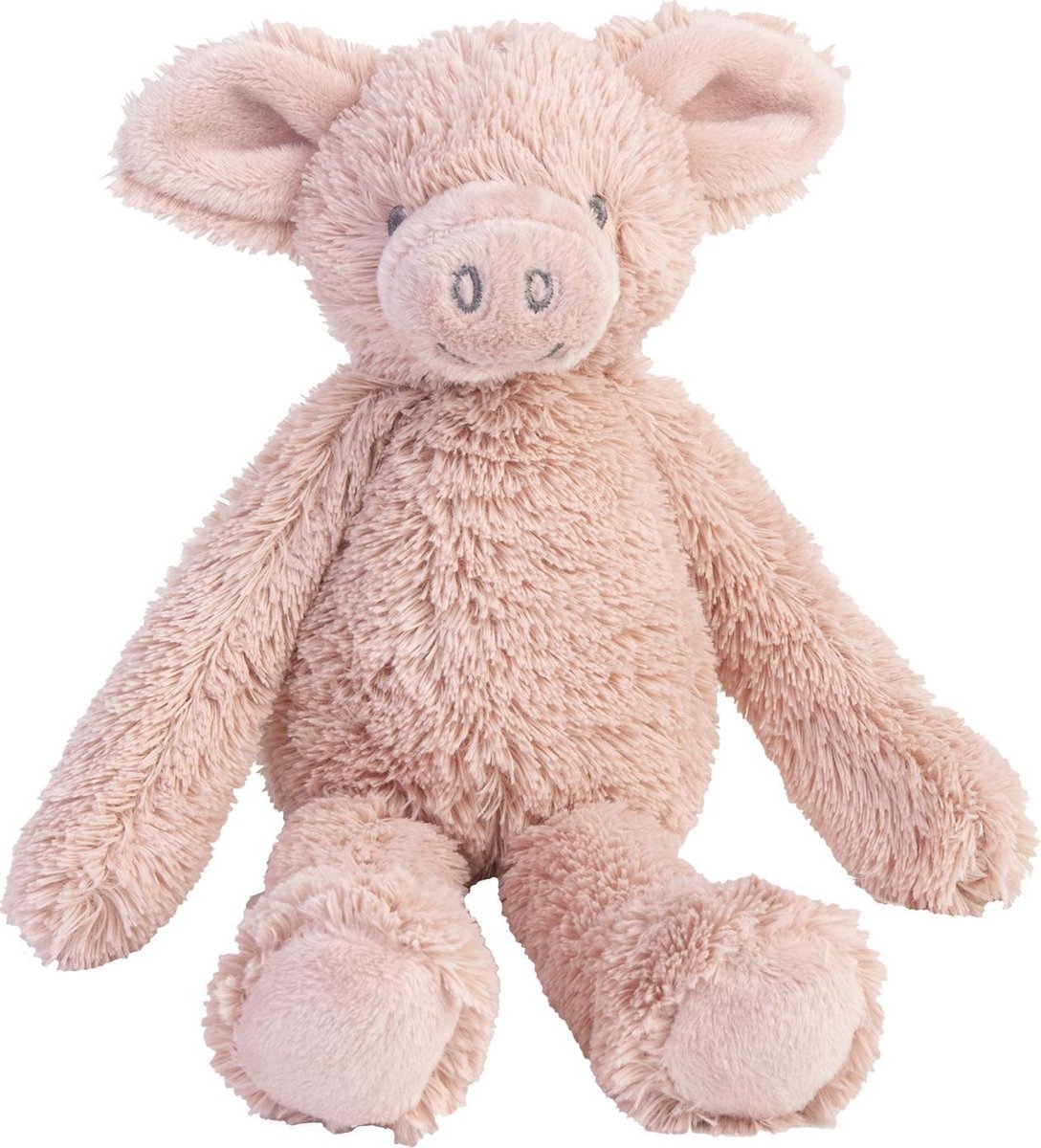 Happy horse cochon perry peluche 28cm - rose - peluche bébé